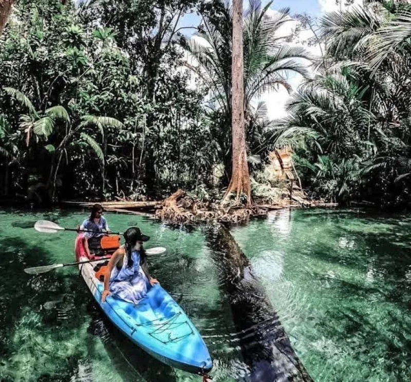 Bang Thong Temple + Tha Pom Khlong Song Nam + Khlong Hrud (Clear Water Canal)