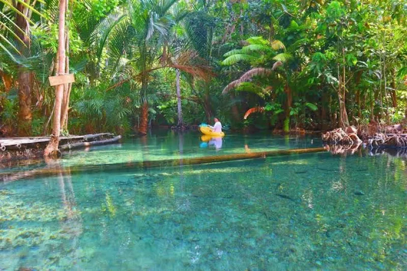 Bang Thong Temple + Tha Pom Khlong Song Nam + Khlong Hrud (Clear Water Canal)